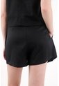 Tennis Short Tiro Alto Con Tablas Negro Para Mujer de Tennis