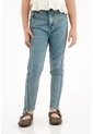 Jean Jegging Azul De Bota Asimétrica Para Niña de Tennis