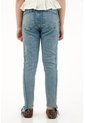Jean Jegging Azul De Bota Asimétrica Para Niña de Tennis
