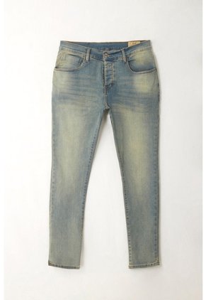 Tennis Jean Azul Super Skinny Para Hombre
