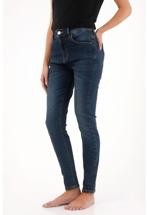 Tennis Jean Jegging Azul Para Mujer