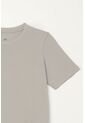 Camiseta Con Estampado En Espalda Gris Para Niño de Tennis