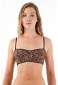 Tennis Top Con Varilla De Estampado De Animal Print Para Mujer de Tennis