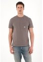 Tennis Camiseta En Tela Piqué Gris Para Hombre de Tennis