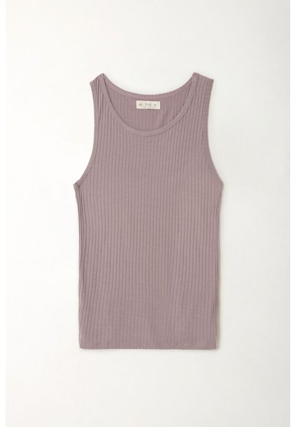 Tennis Camiseta Manga Sisa Gris Con Detalle Fruncido Para Mujer