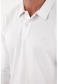 Tennis Polo Manga Larga Blanca Para Hombre de Tennis