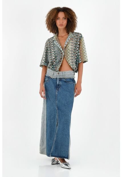 Tennis Camisa Estampada Tipo Bowling Para Mujer