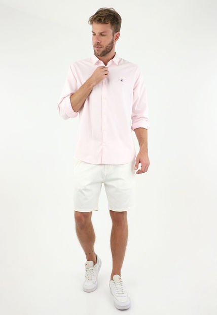 Camisa Rosada Para Hombre