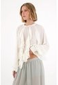 Tennis Camisa Con Diseño De Boleros Crudo De Ajuste Cómodo Para Mujer de Tennis