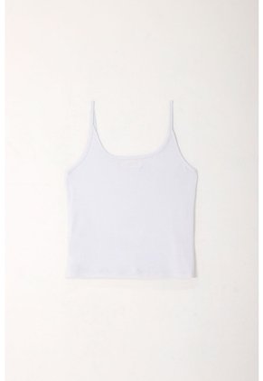 Tennis Camiseta De Tiras Blanca Para Mujer