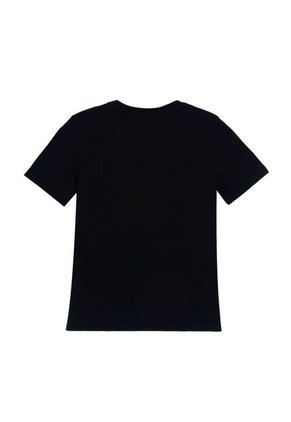 Camiseta Estampada Negra Para Niño