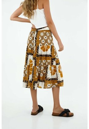 Falda Midi Para Mujer