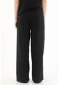 Tennis Pantalón Wide Leg Tipo Sastre Negro Para Mujer de Tennis