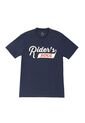Camiseta Azul Estampada Para Hombre de Tennis
