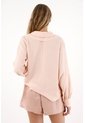 Tennis Camisa Con Escote En V Y Boleros Crudo Con Cuello Estructurado Para Mujer de Tennis