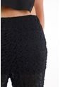 Tennis Pantalón Jogger Con Tiras Que Anudan Negro Para Mujer de Tennis