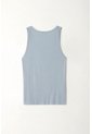 Tennis Camiseta Manga Sisa Azul Para Mujer de Tennis
