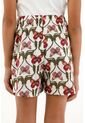 Bermuda Con Estampado De Mariposas Para Niña de Tennis