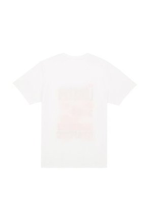 Tennis Camiseta Blanca Con Estampado Localizado Para Hombre