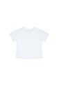 Camiseta Blanca Con Bordado Decorativo Para Niña de Tennis