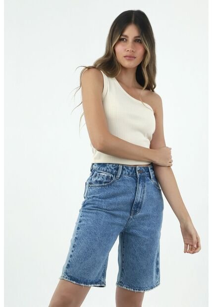 Bermuda Para Mujer De Jean