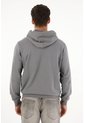 Tennis Buzo Hoodie De Diseño Cerrado Gris Para Hombre de Tennis