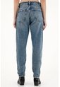 Tennis Jean Mom Azul Tiro Alto Para Mujer de Tennis