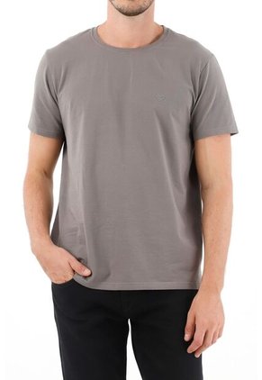 Tennis Camiseta Cuello Redondo Gris Para Hombre