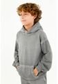Buzo Tipo Hoodie Gris Para Niño de Tennis