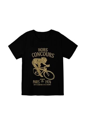 Tennis Camiseta Negra Manga Corta Para Hombre Tennis