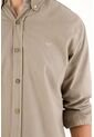 Tennis Camisa Manga Larga Con Raqueta Bordada Gris Para Hombre de Tennis