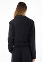 Tennis Chaqueta Con Sesgo En Ruedo Negra Para Mujer de Tennis