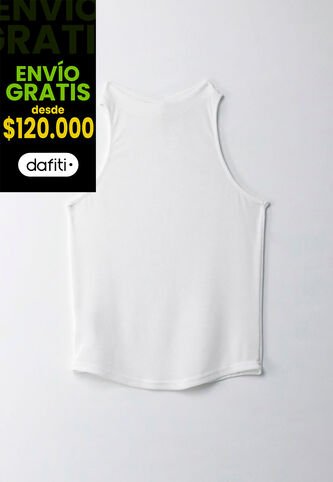 Tennis Camiseta En Tela Tejida Con Brillo Crudo Para Mujer Tennis