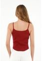 Tennis Camiseta Crop Top Roja Para Mujer de Tennis