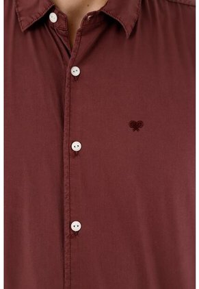 Camisa Manga Larga De 100% Algodón Para Hombre