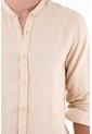 Camisa Manga Larga A Rayas Crudo Para Hombre de Tennis