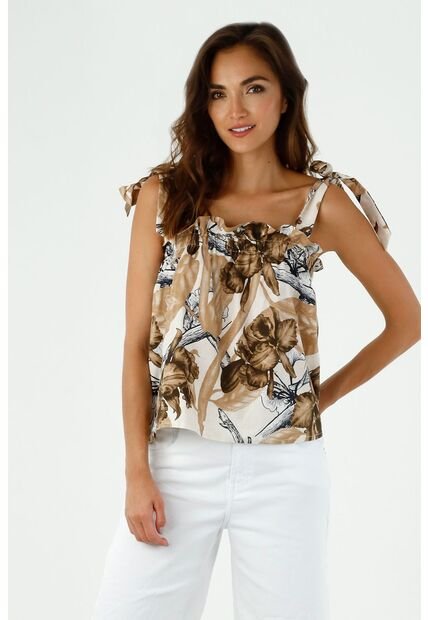 Camisa Para Mujer Tennis, Camisas Estampado Tiras