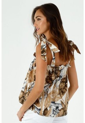 Camisa Para Mujer Tennis, Camisas Estampado Tiras