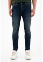 Tennis Jean Azul Super Skinny Con Iluminaciones Para Hombre de Tennis