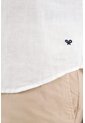 Tennis Camisa Manga Larga 100% Lino Para Hombre de Tennis