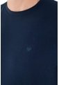 Tennis Camiseta Azul Cuello Redondo Para Hombre de Tennis