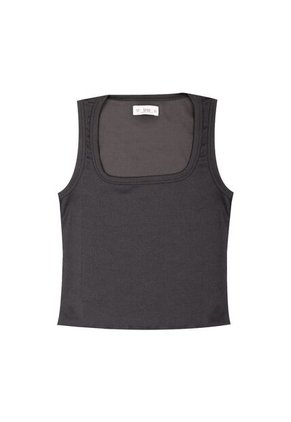 Tennis Camiseta Gris Manga Sisa Para Mujer