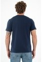 Tennis Camiseta Azul Cuello Redondo Para Hombre de Tennis