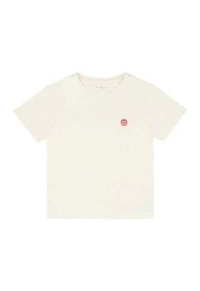 Tennis Camiseta Manga Corta Estampada Crudo Para Mujer