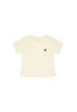Camiseta Crudo Con Estampado De Tigre Para Niña de Tennis