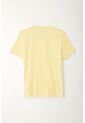 Camiseta Manga Corta Amarilla Para Niño de Tennis