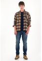 Tennis Jean Nudy Tiro Medio Con Desgastes Para Hombre de Tennis