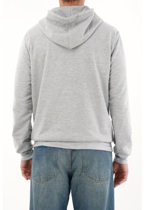 Tennis Buzo Gris Manga Larga Para Hombre