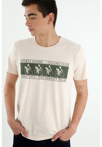 Camiseta Crudo Sports Good Para Hombre Tennis