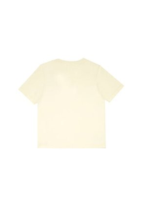 Camiseta Básica Estampada Crudo Para Niño